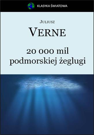20 000 mil podmorskiej eglugi Jules Verne - okadka ebooka