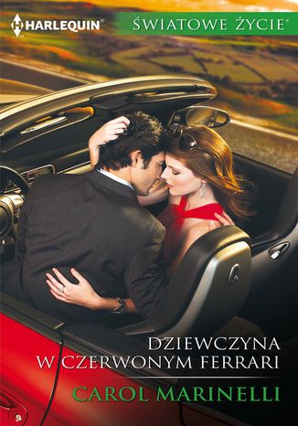 Dziewczyna w czerwonym ferrari