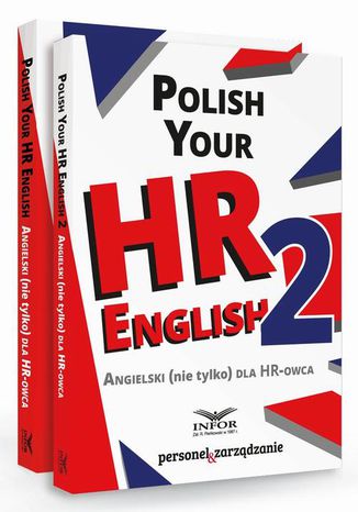 Okładka:Polish your HR English. Angielski (nie tylko) dla HR-owca-PAKIET częć I i II 