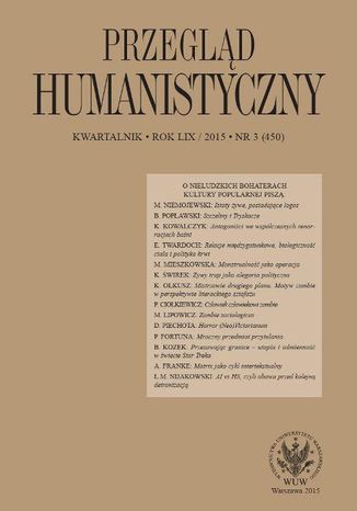 Przegld Humanistyczny 2015/3 (450) Lech M. Nijakowski, Roman Chymkowski - okadka ebooka