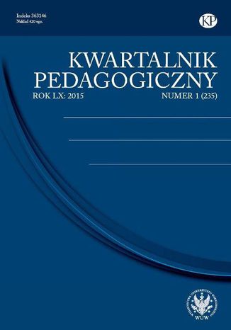 Kwartalnik Pedagogiczny 2015/1 (235) Praca zbiorowa - okadka ebooka