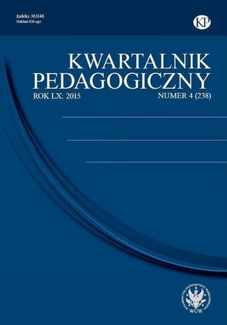 Kwartalnik Pedagogiczny 2015/4 (238) Barbara Cikowicz - okadka ebooka