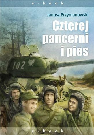 Czterej pancerni i pies Janusz Przymanowski - okadka audiobooka MP3
