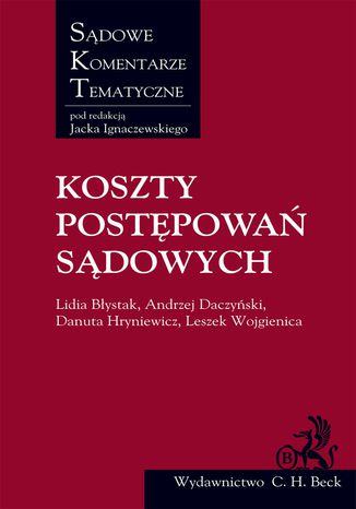 Koszty postpowa sdowych Jacek Ignaczewski, Leszek Wojgienica, Danuta Hryniewicz - okadka audiobooks CD