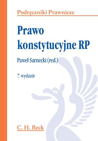 Prawo konstytucyjne RP Pawe Sarnecki, Piotr Czarny, Andrzej Kulig - okadka ebooka
