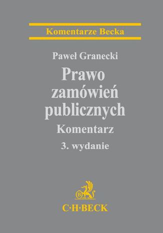 Prawo zamwie publicznych. Komentarz Pawe Granecki - okadka audiobooks CD