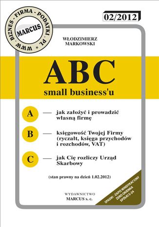 ABC small business'u 2012 Wodzimierz Markowski - okadka audiobooka MP3
