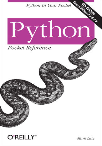 Okładka książki Python Pocket Reference. Python in Your Pocket. 4th Edition