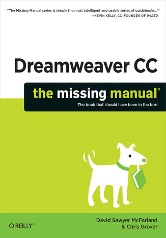 Dreamweaver CC: The Missing Manual David Sawyer McFarland, Chris Grover - okadka ebooka