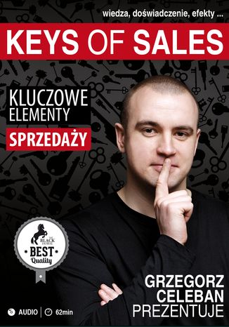 Keys Of Sales. Kluczowe Elementy Sprzeday Grzegorz Celeban - okadka ebooka