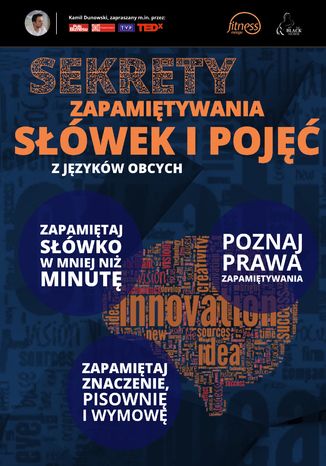 Sekrety zapamitywania swek i poj z jzykw obcych Kamil Dunowski - okadka audiobooks CD