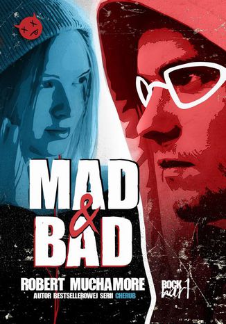 Rock War 1 Mad & Bad Robert Muchamore - okadka audiobooka MP3