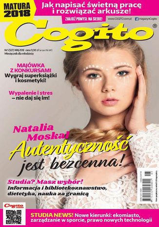 Cogito nr 5 (527) Maj 2018 Ola Siewko - okadka audiobooks CD