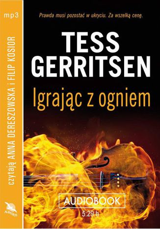Igrajc z ogniem Tess Gerritsen - okadka audiobooks CD