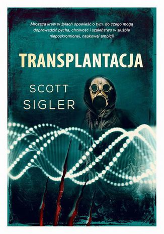 Transplantacja Scott Sigler - okadka ebooka