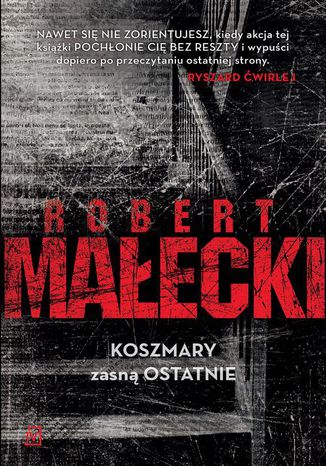 Koszmary zasn ostatnie Robert Maecki - okadka ebooka