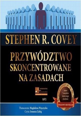 Przywdztwo skoncentrowane na zasadach Stephen Covey - okadka audiobooks CD