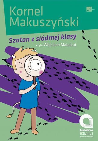 Szatan z siódmej klasy Kornel Makuszyński - okładka audiobooka MP3