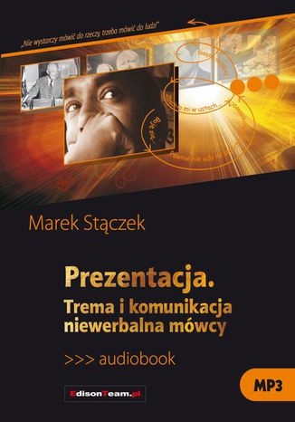 Prezentacja. Trema i komunikacja niewerbalna Marek Stączek - okładka audiobooks CD