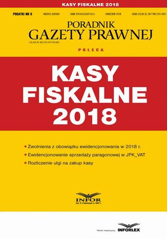 Kasy fiskalne 2018 (Podatki 6/2018)