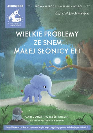 Okładka książki/ebooka Wielkie problemy ze snem małej słonicy Eli