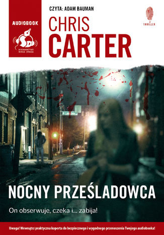 Nocny prześladowca Chris Carter, Adam Bauman - okładka ebooka