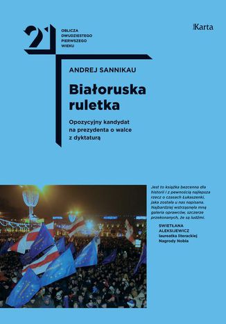 Biaoruska ruletka Andrej Sannikau - okadka audiobooks CD