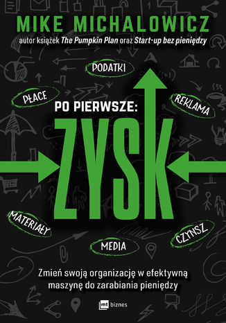 Po pierwsze: ZYSK Mike Michalowicz - okładka audiobooks CD