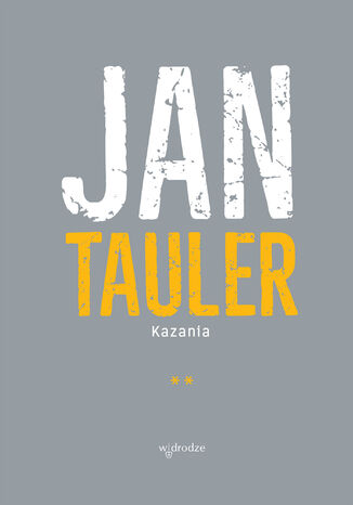 Kazania, tom II Jan Tauler - okadka audiobooks CD