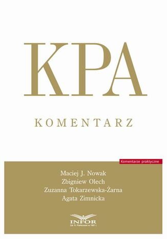 KPA Komentarz - Kodeks Postępowania Administracyjnego