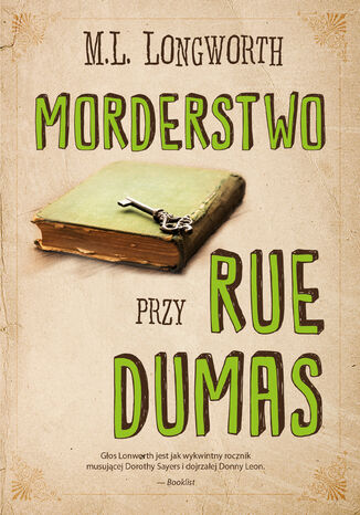 Okładka:Verlaque i Bonnet na tropie (Tom 2). Morderstwo przy rue Dumas 