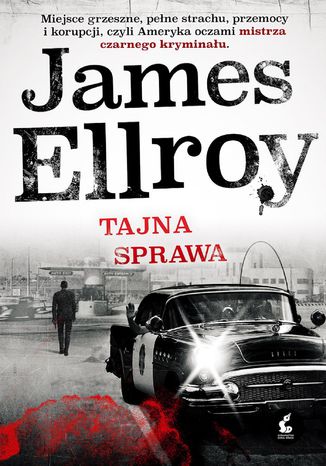 Tajna sprawa James Ellroy - okadka ebooka