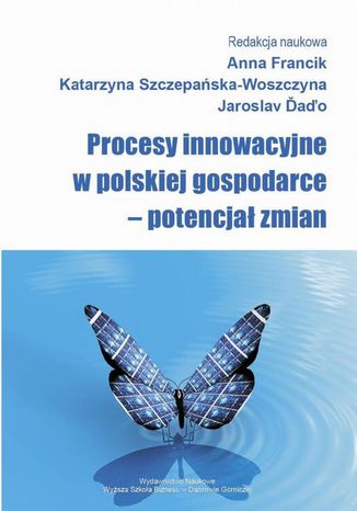 Procesy innowacyjne w polskiej gospodarce  potencjał zmian Anna Francik, Katarzyna Szczepańska-Woszczyna, Jaroslav Daďo - okładka ebooka