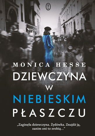Dziewczyna w niebieskim paszczu Monica Hesse - okadka ebooka