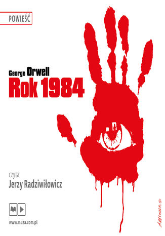 Rok 1984 George Orwell - okadka audiobooka MP3
