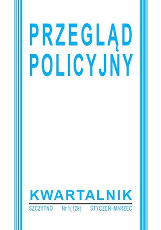 Przegld Policyjny nr 1 (129) 2018 Praca zbiorowa - okadka audiobooks CD