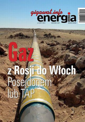 Energia Gigawat nr 5/2017 Sylwester Wolak - okadka ebooka