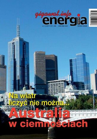 Energia Gigawat nr 1-2/2017 zespół autorów - okładka książki