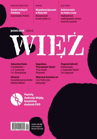 Okładka: Więź 3/2018