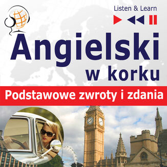 Angielski w korku Podstawowe zwroty i zdania Dorota Guzik - okładka audiobooka MP3