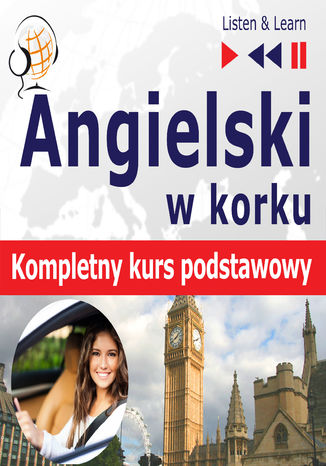 Angielski w korku kompletny kurs podstawowy Dorota Guzik - okładka książki