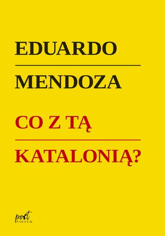 Co z t Kataloni ? Eduardo Mendoza - okadka audiobooks CD