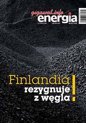 Energia Gigawat nr 12/2016 Sylwester Wolak - okadka ebooka