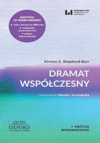 Dramat współczesny. Krótkie Wprowadzenie 17 Kirsten E. Shepherd-Barr - okładka audiobooks CD