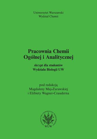 Pracownia Chemii Oglnej i Analitycznej Magdalena Maj-urawska, Elbieta Wagner-Czauderna - okadka audiobooks CD