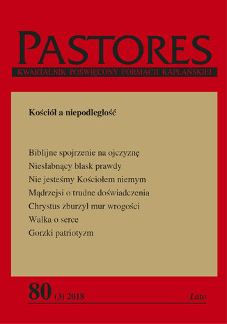 Pastores 80 (3) 2018 Zesp Redakcyjny - okadka ebooka