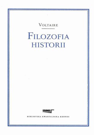 Filozofia historii Voltaire - okadka ebooka