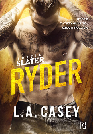Bracia Slater. Ryder L.A. Casey - okadka audiobooks CD