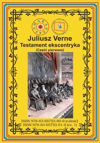 Testament ekscentryka. Cz 1 Juliusz Verne - okadka ebooka