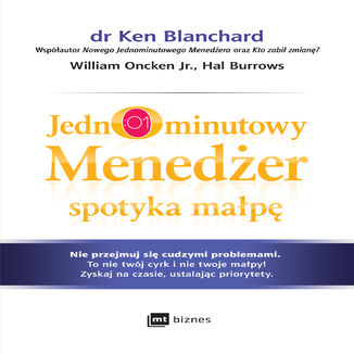 Jednominutowy Menedżer spotyka małpę Ken Blanchard, William Oncken Jr., Hal Burrows - okładka audiobooka MP3